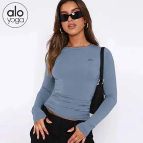ALO base dance all-match quick-drying training sports fitness T-shirt (6 styles)-2573  